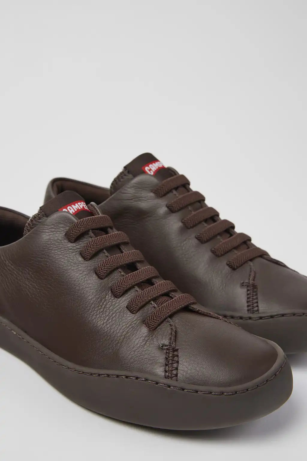 Peu Touring Beige Nubuck Sneakers for Women.