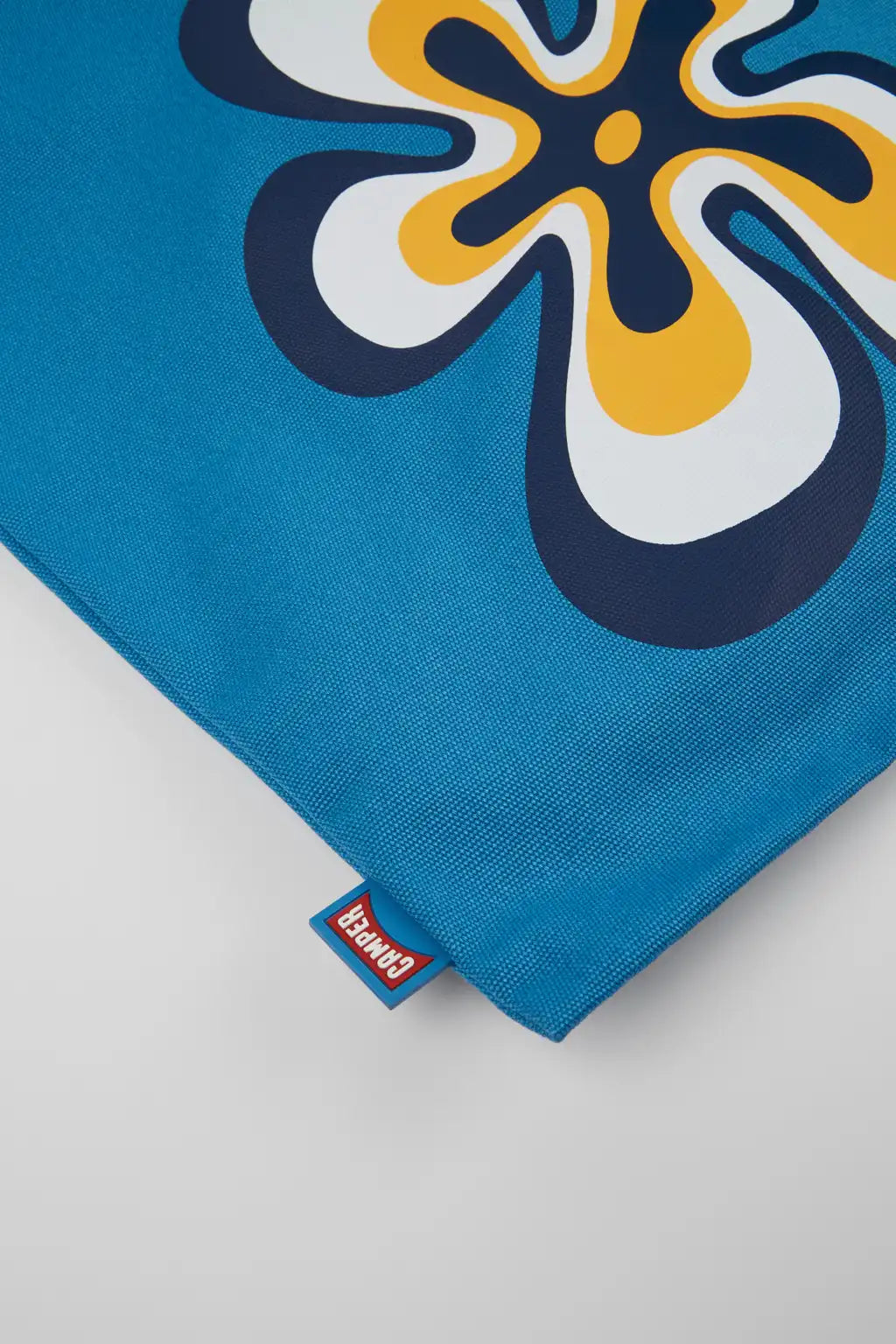 ConMigo Blue recycled cotton tote bag