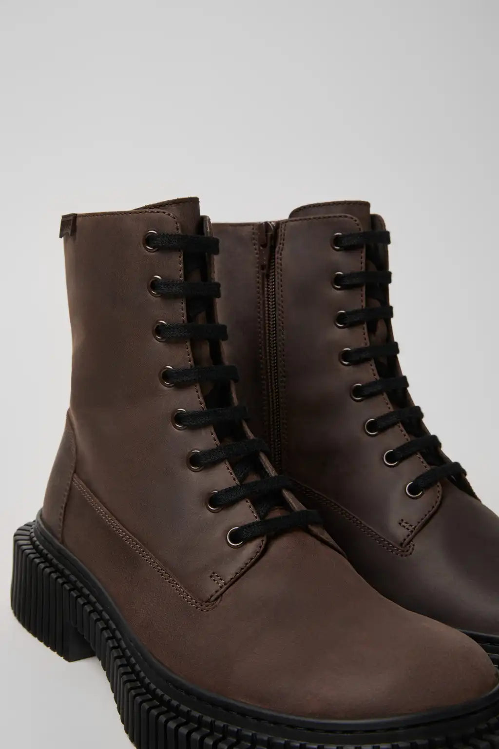 Pix Berlin Black Nubuck Ankle Boots for Men.