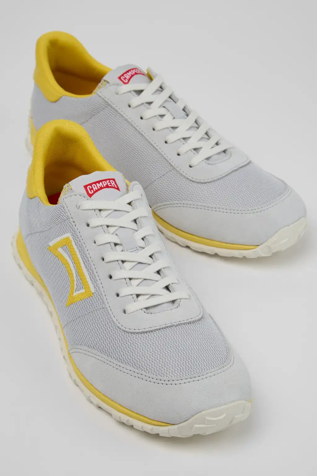 Drift Walk Multicolor Textile and Nubuck Leather Sneakers for Men.