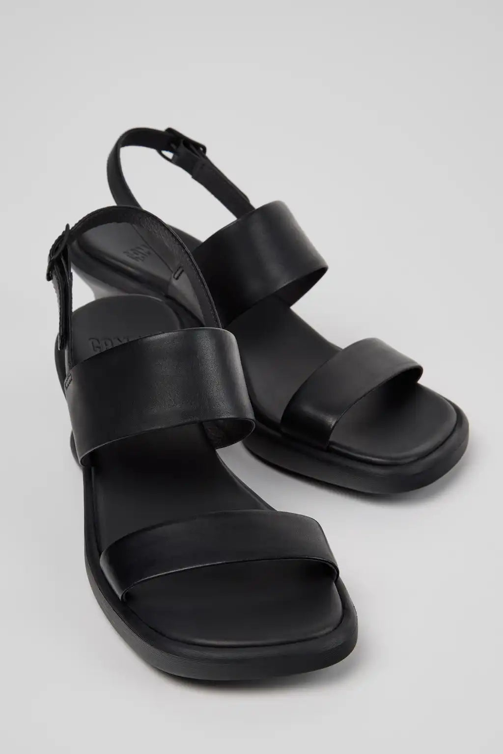 Louise Sandal Green Leather Sandals for Women.