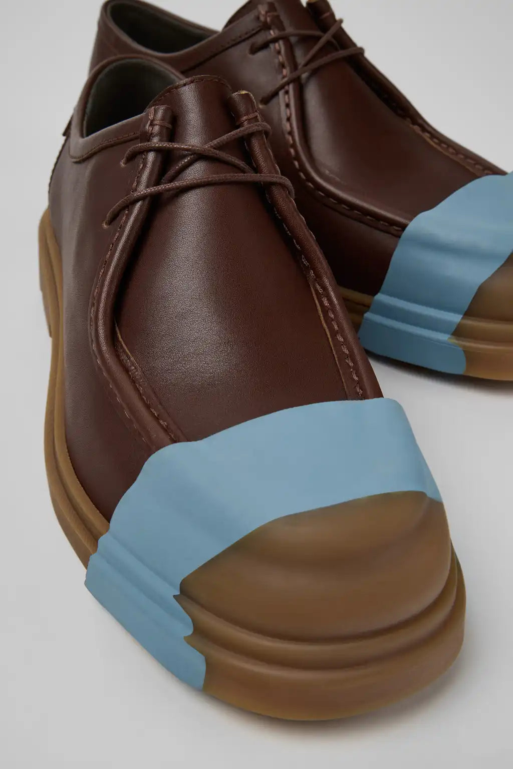 Junction Black Leather Shoes for Men.