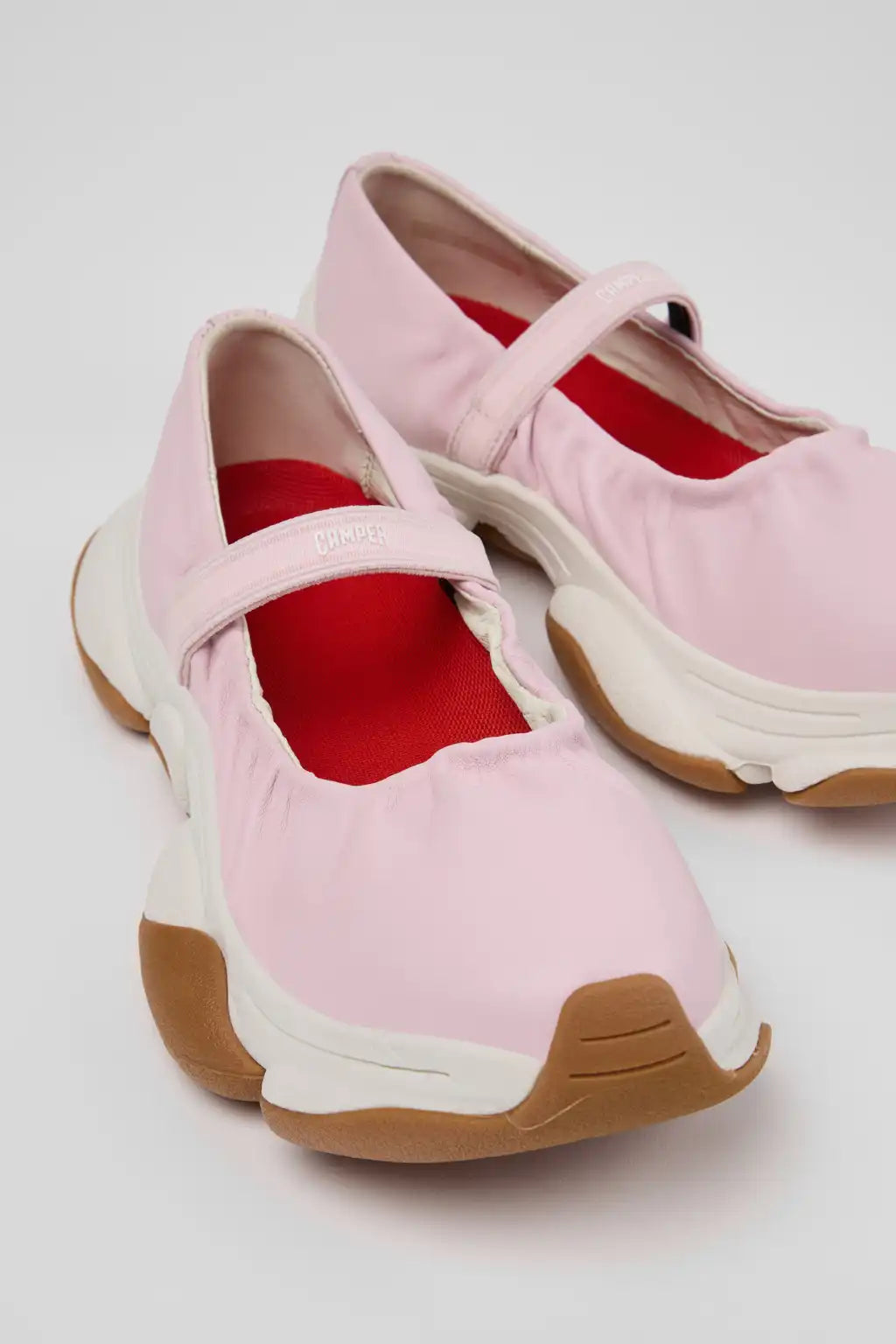 Karst 2 Gray Leather Sneakers for Women.
