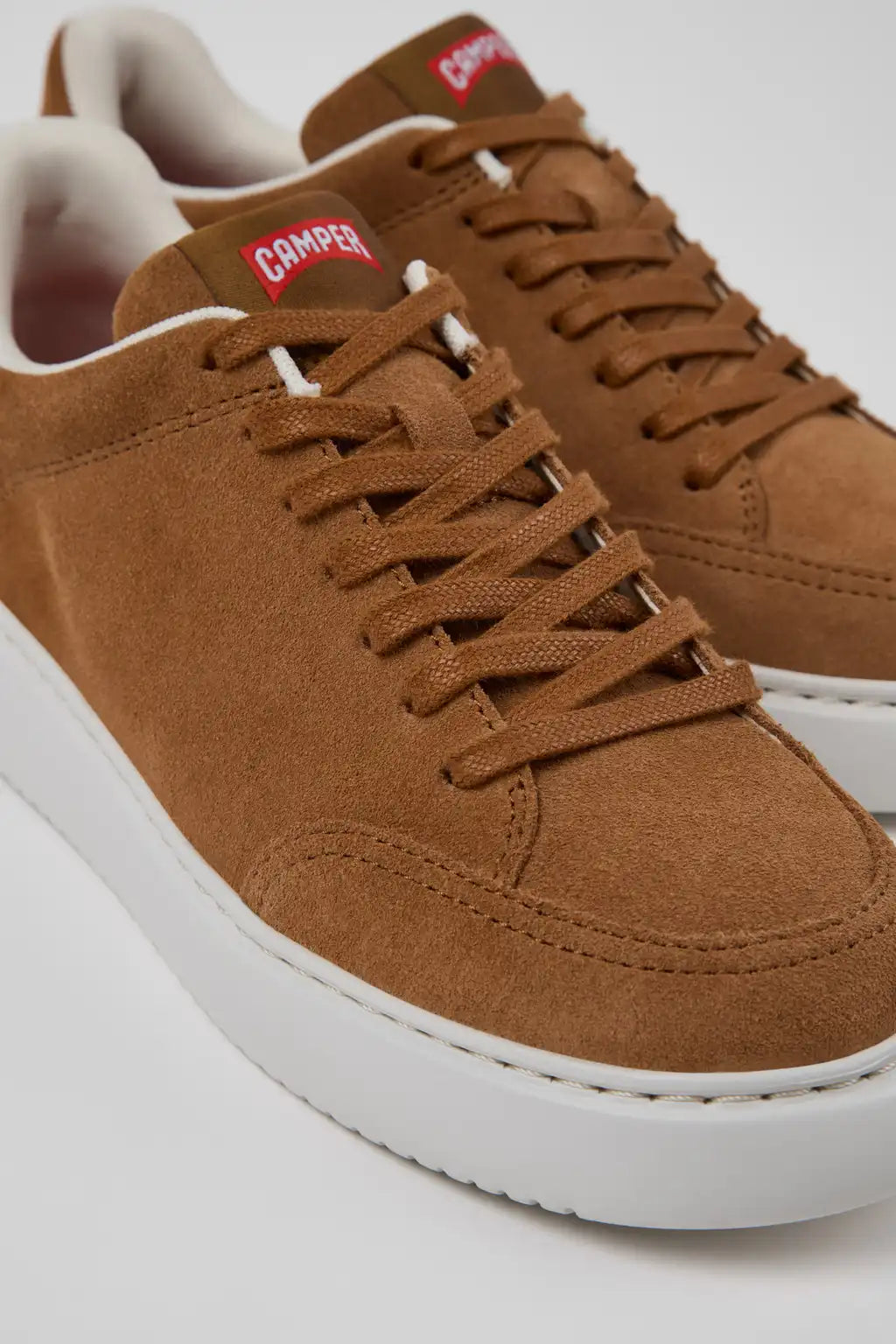 Runner K21 Brown Suede Shoes for Women.